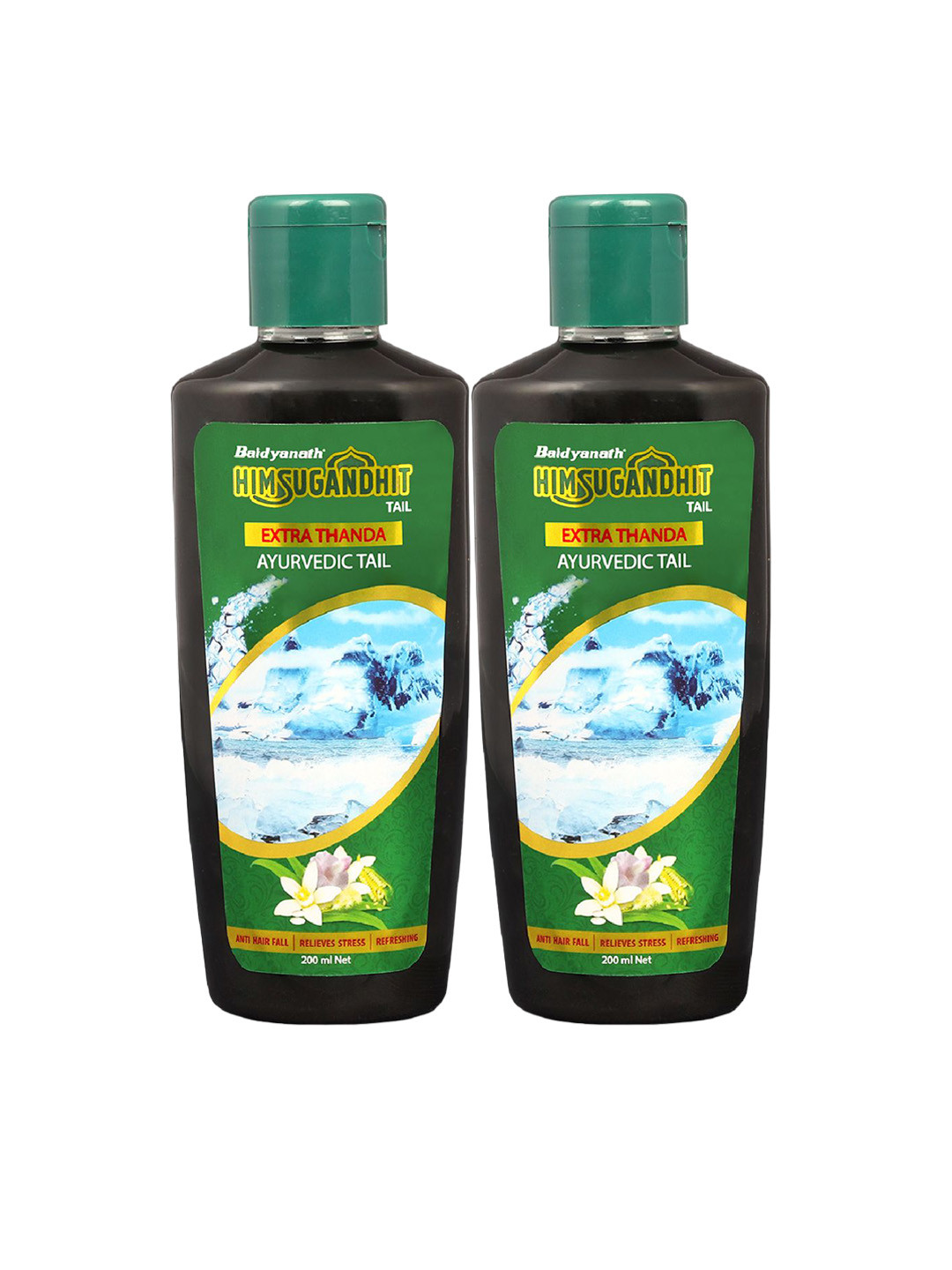 

Baidyanath Set Of 2 Himsugandhit Tel - 200ml, Black