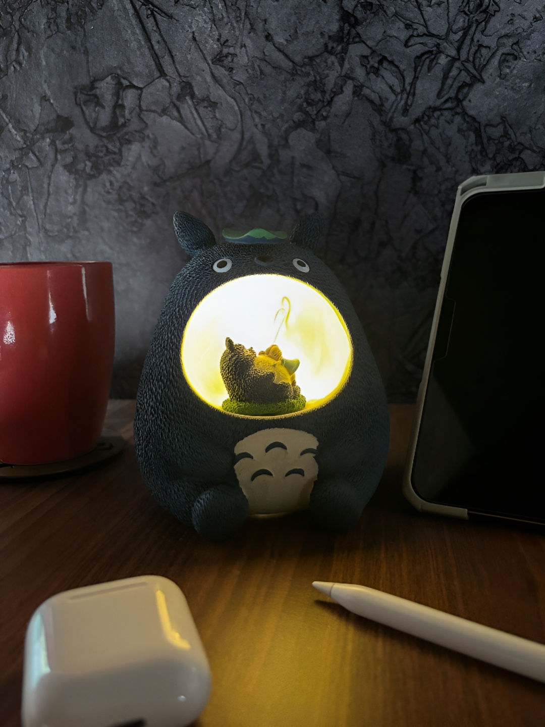 

COMICSENSE My Neighbor Totoro Anime Zuku Spirit Night Lamp, Blue