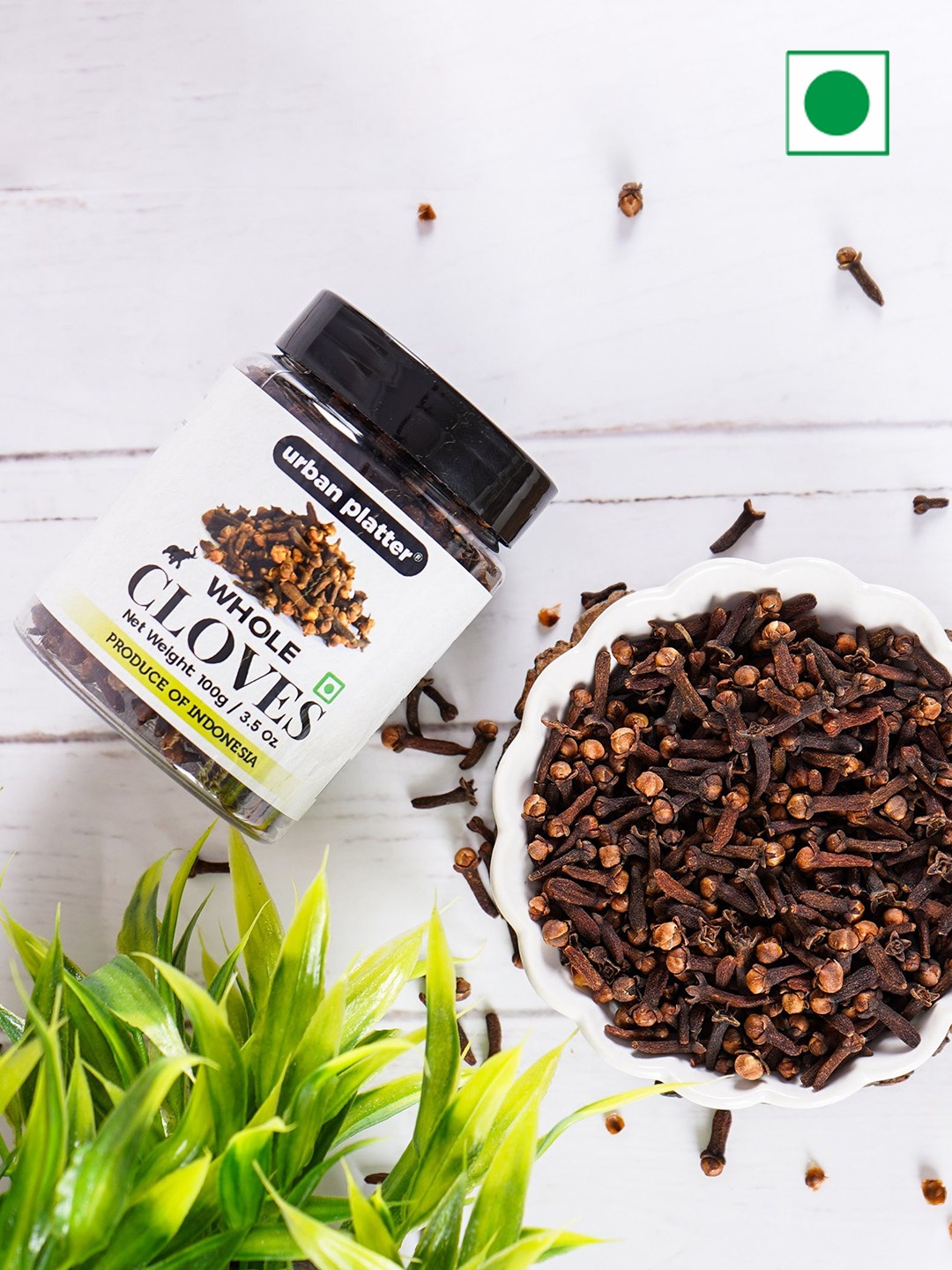 

URBAN PLATTER Whole Cloves -100g, Black