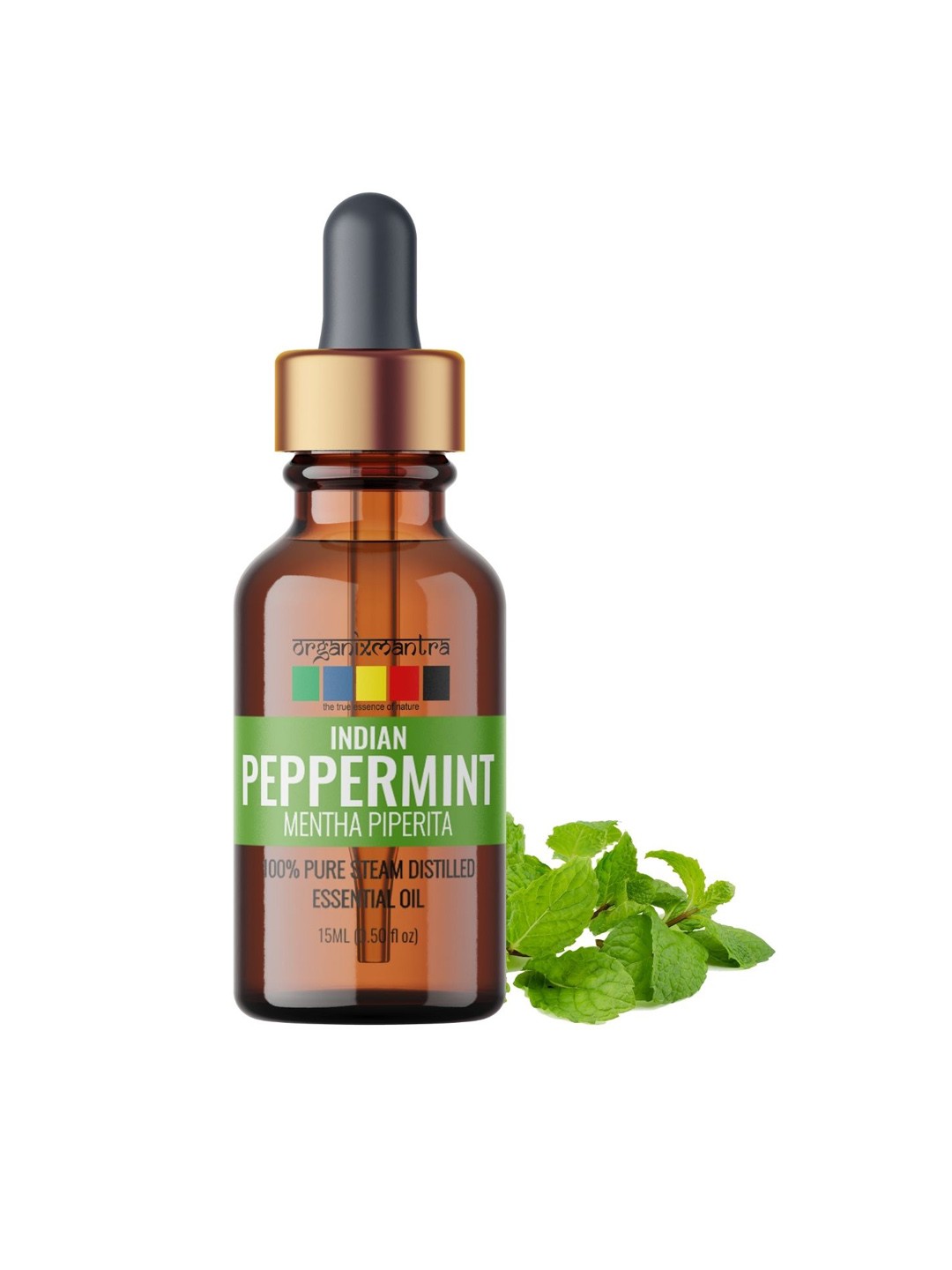 

Organix Mantra Peppermint Essential Oil - 15ml, Yellow