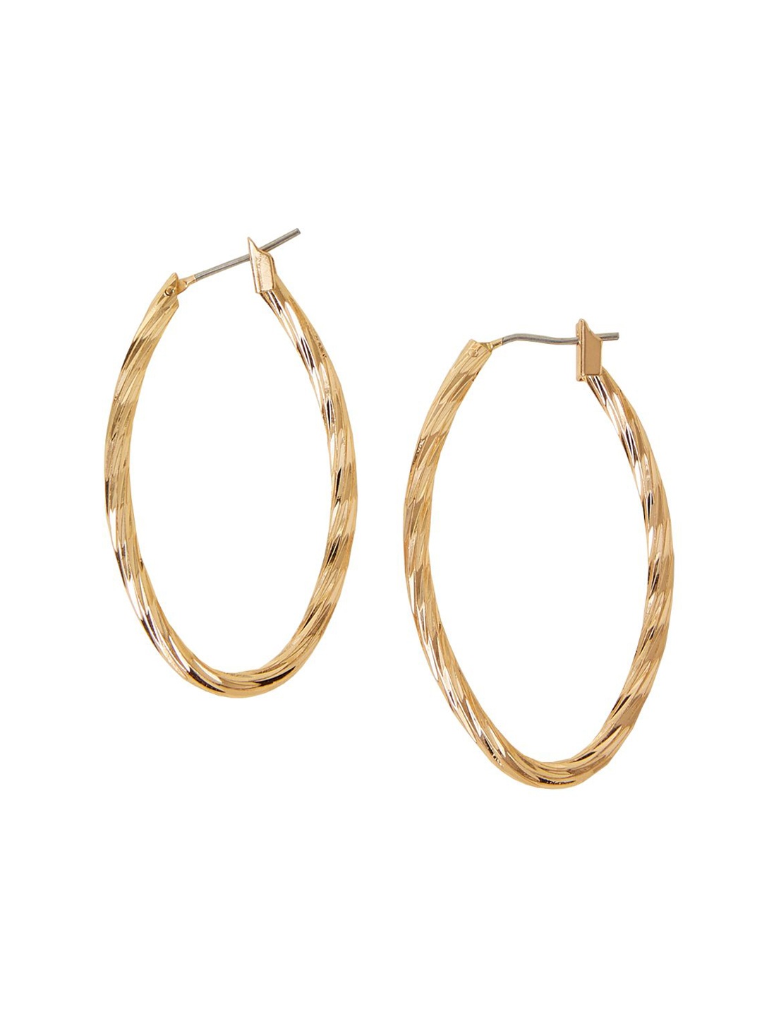 

Accessorize Circular Hoop Earrings, Gold