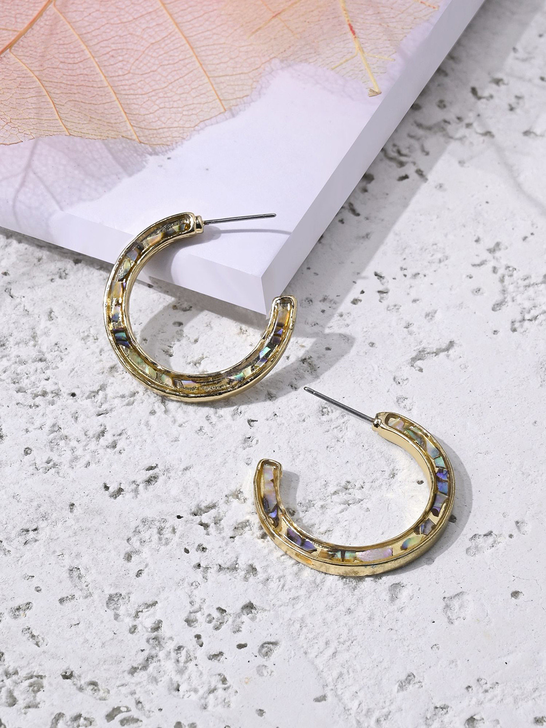 

Accessorize Contemporary Half Hoop Earrings, Silver