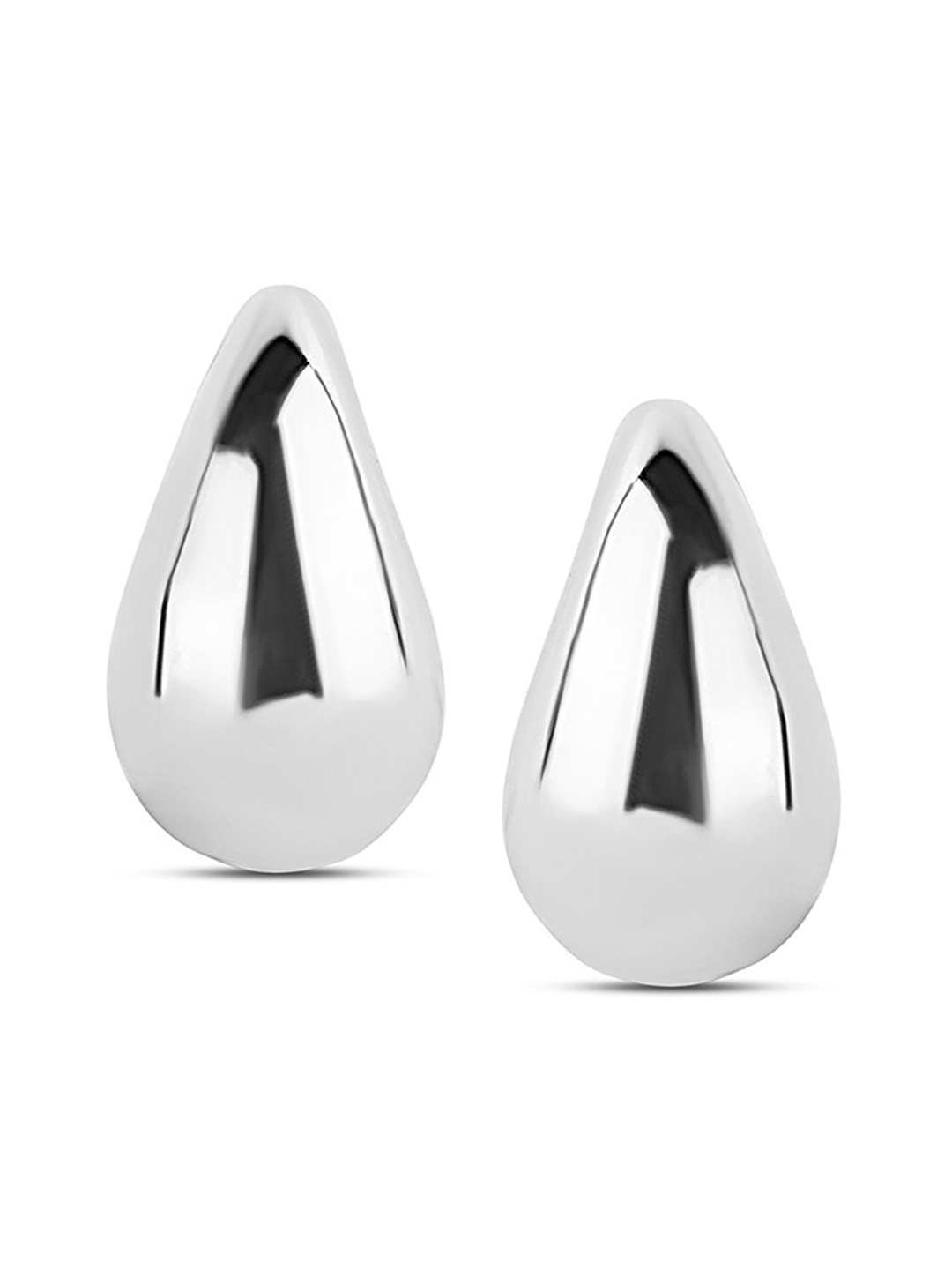 

Accessorize Teardrop Shaped Studs, Silver