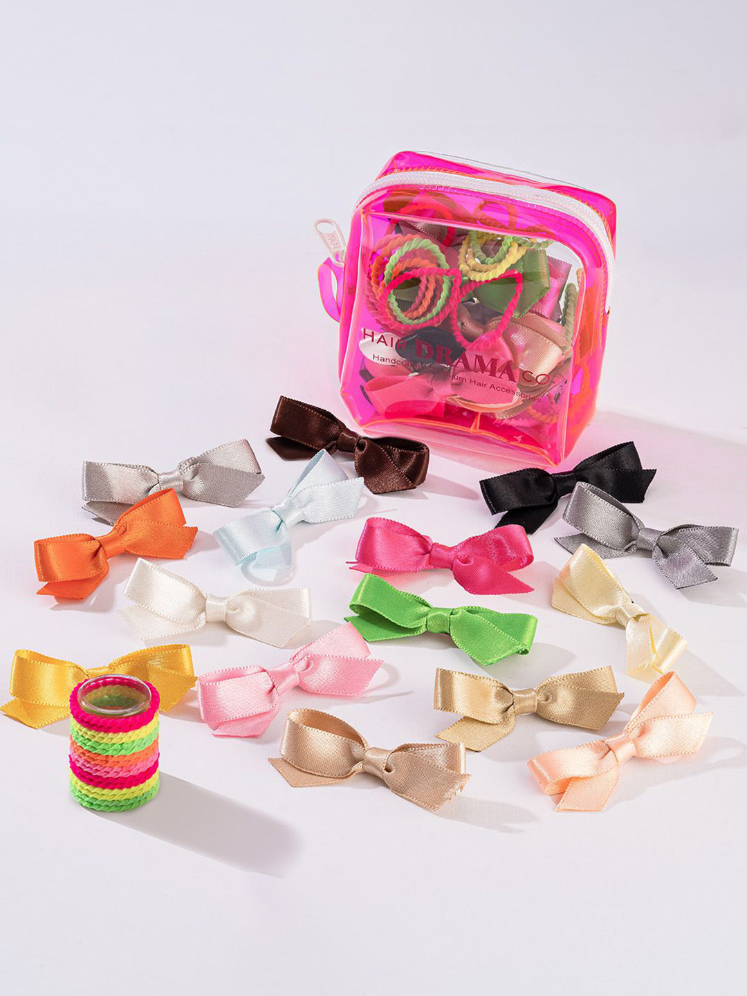

HAIR DRAMA CO. Women Hair Accessory Set of, Green