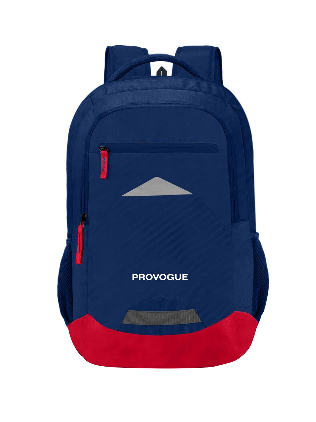 

Provogue Unisex Brand Logo Embroidered Backpack, Navy blue
