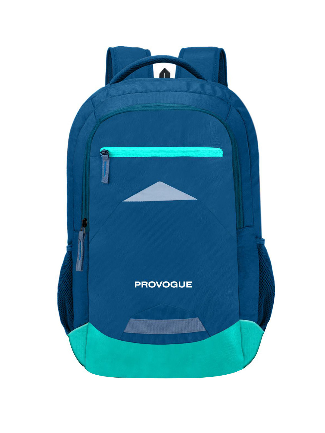 

Provogue Unisex Embroidered Backpack, Blue