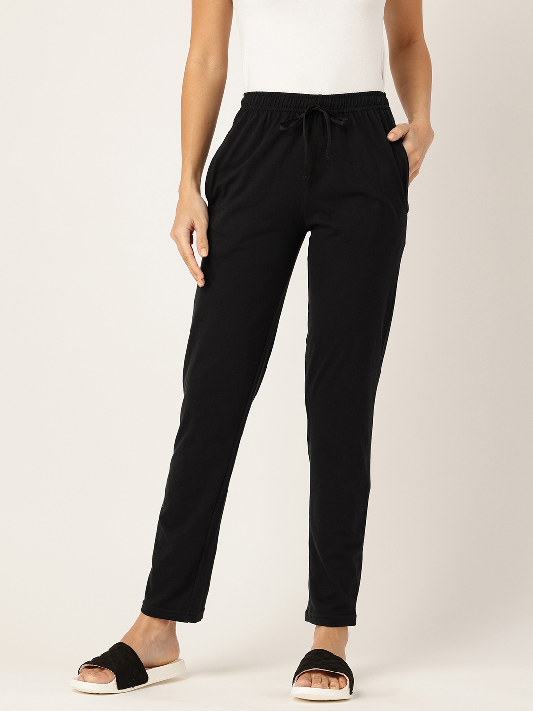 

ETC Mid-Rise Lounge Pants, Black