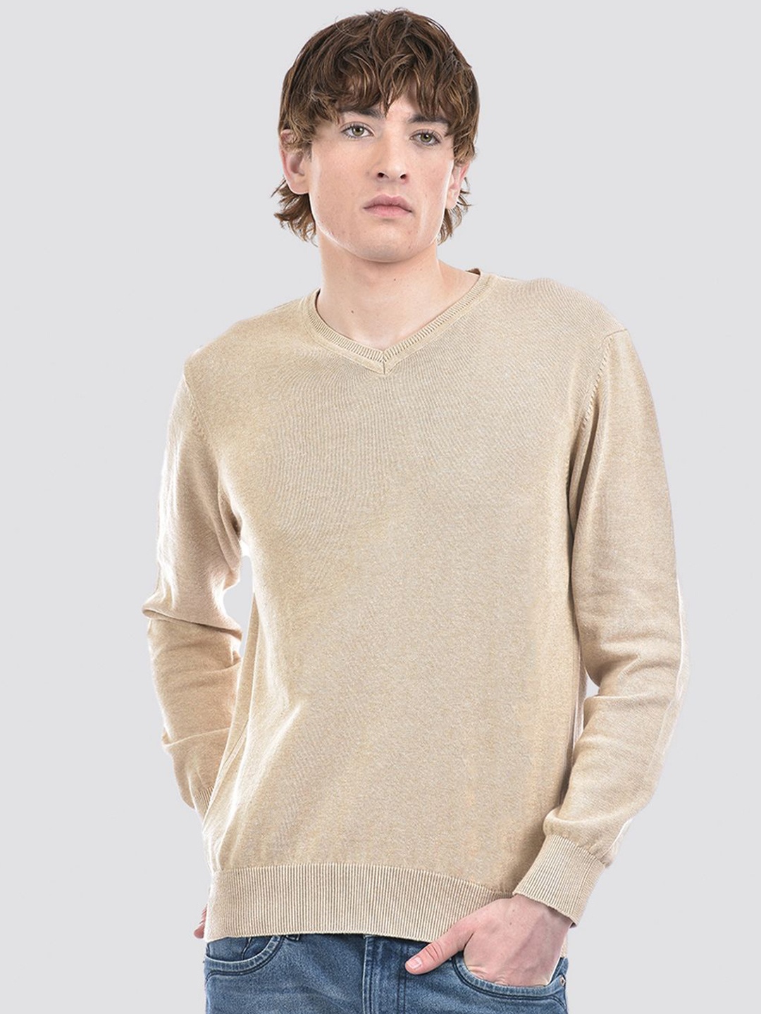 

Numero Uno Men Pullover, Beige