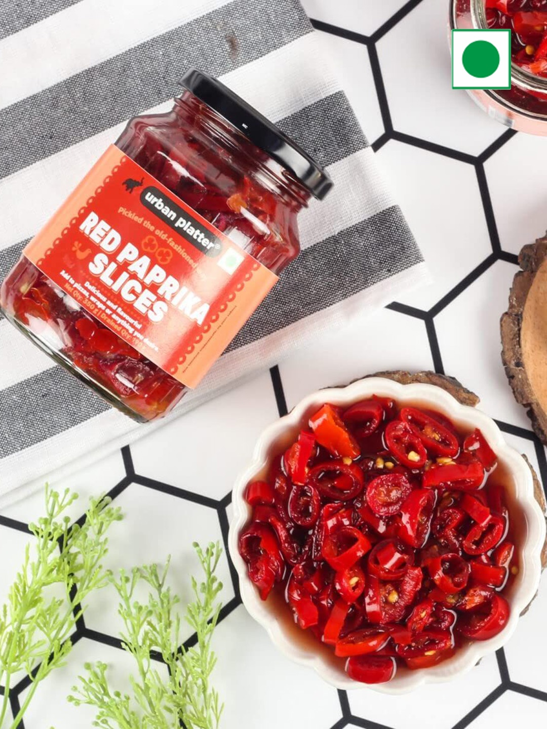 

URBAN PLATTER Red Paprika Slices - 350g