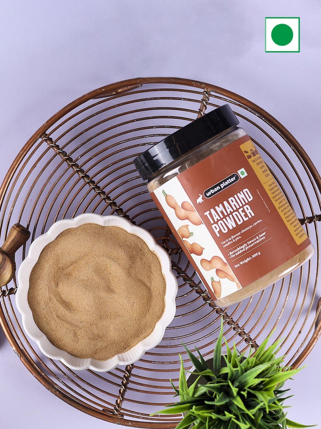 

URBAN PLATTER Spray Dried Tamarind Powder-300g, Brown