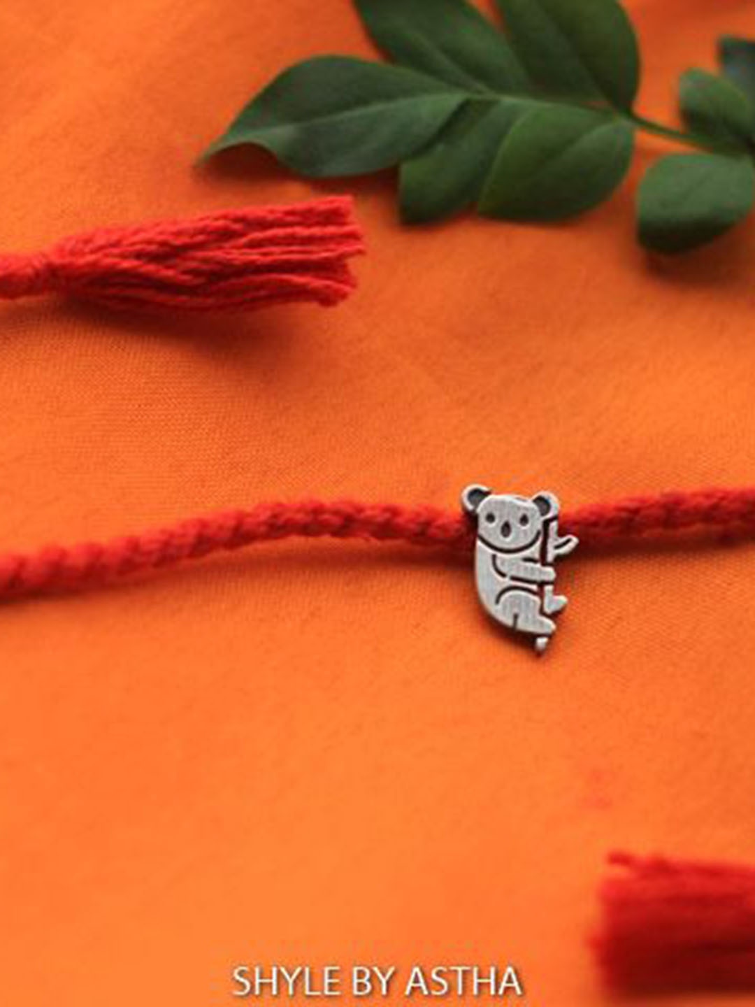 

Shyle 925 Sterling Silver Adya Fine Panda Thread Rakhi