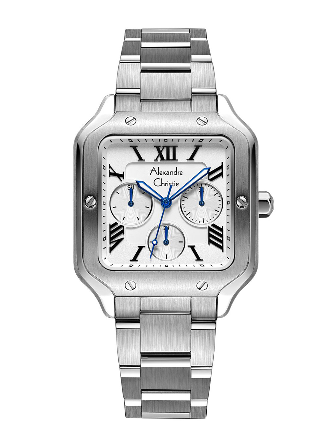 

Alexandre Christie Women Dial & Bracelet Style Straps Analogue Watch 2B18BFBSSSLBA, Silver