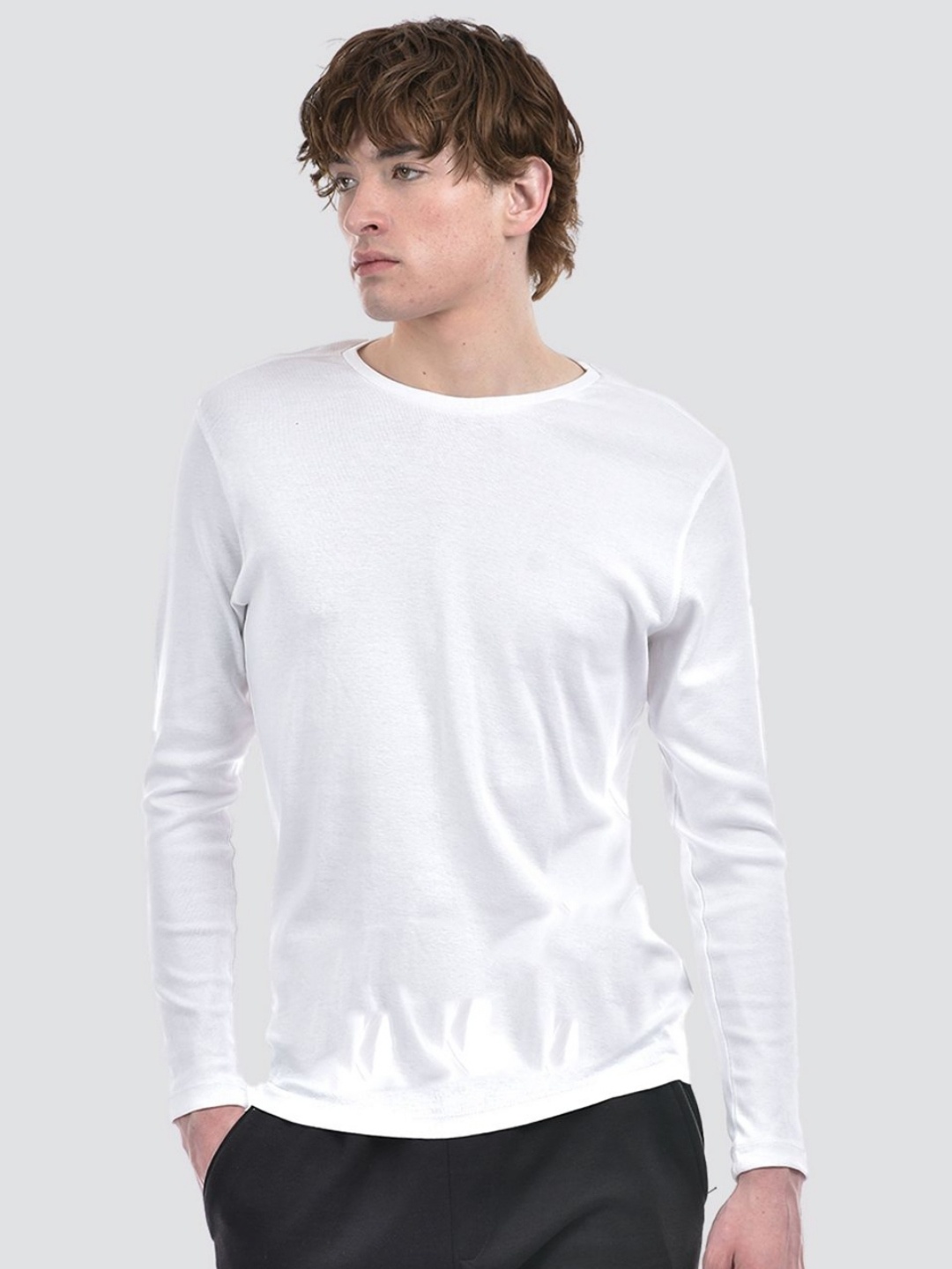 

Numero Uno Men Solid Round Neck T-shirt, White