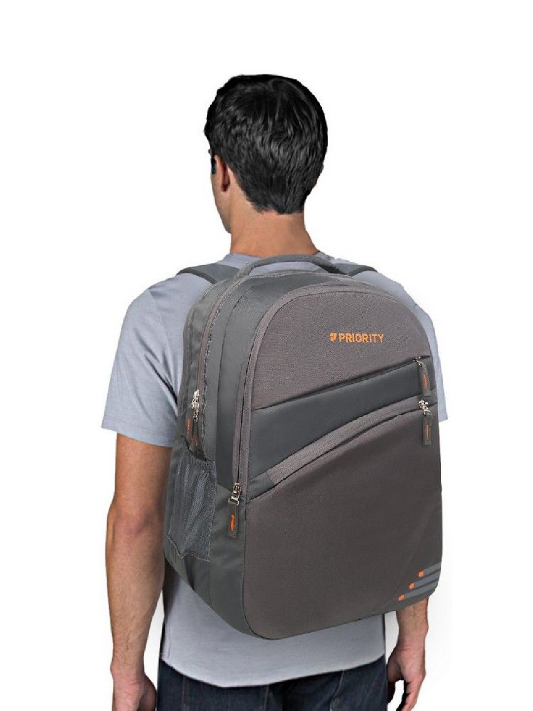 

Priority Unisex Backpack, Grey