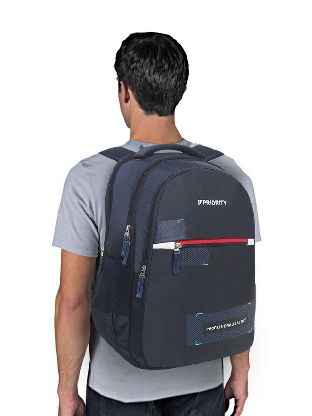 

Priority Unisex Backpack, Navy blue