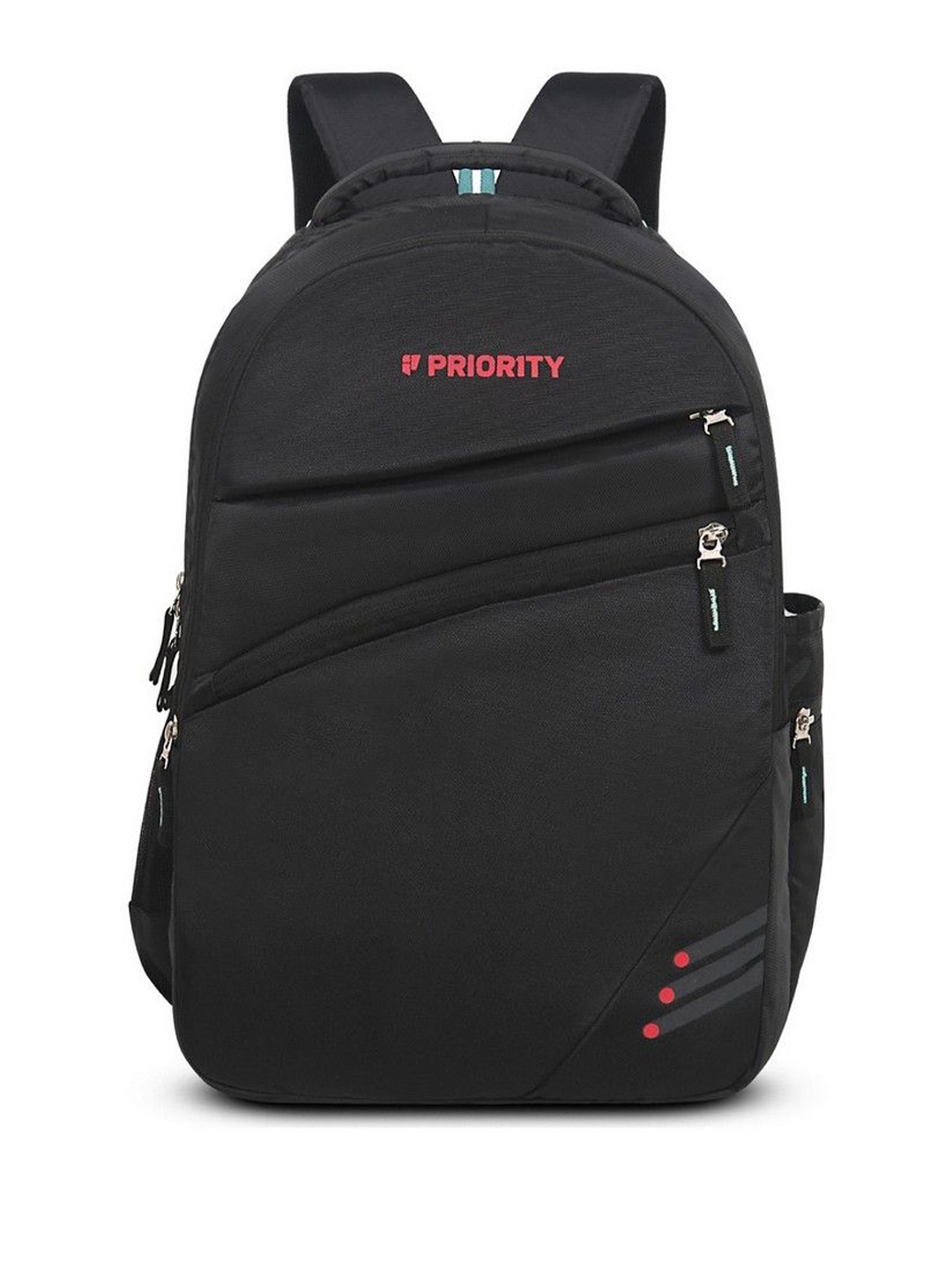 

Priority Unisex Padded Laptop Backpack, Black