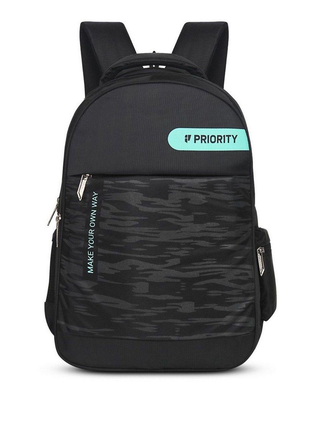 

Priority Unisex Laptop Backpack, Black