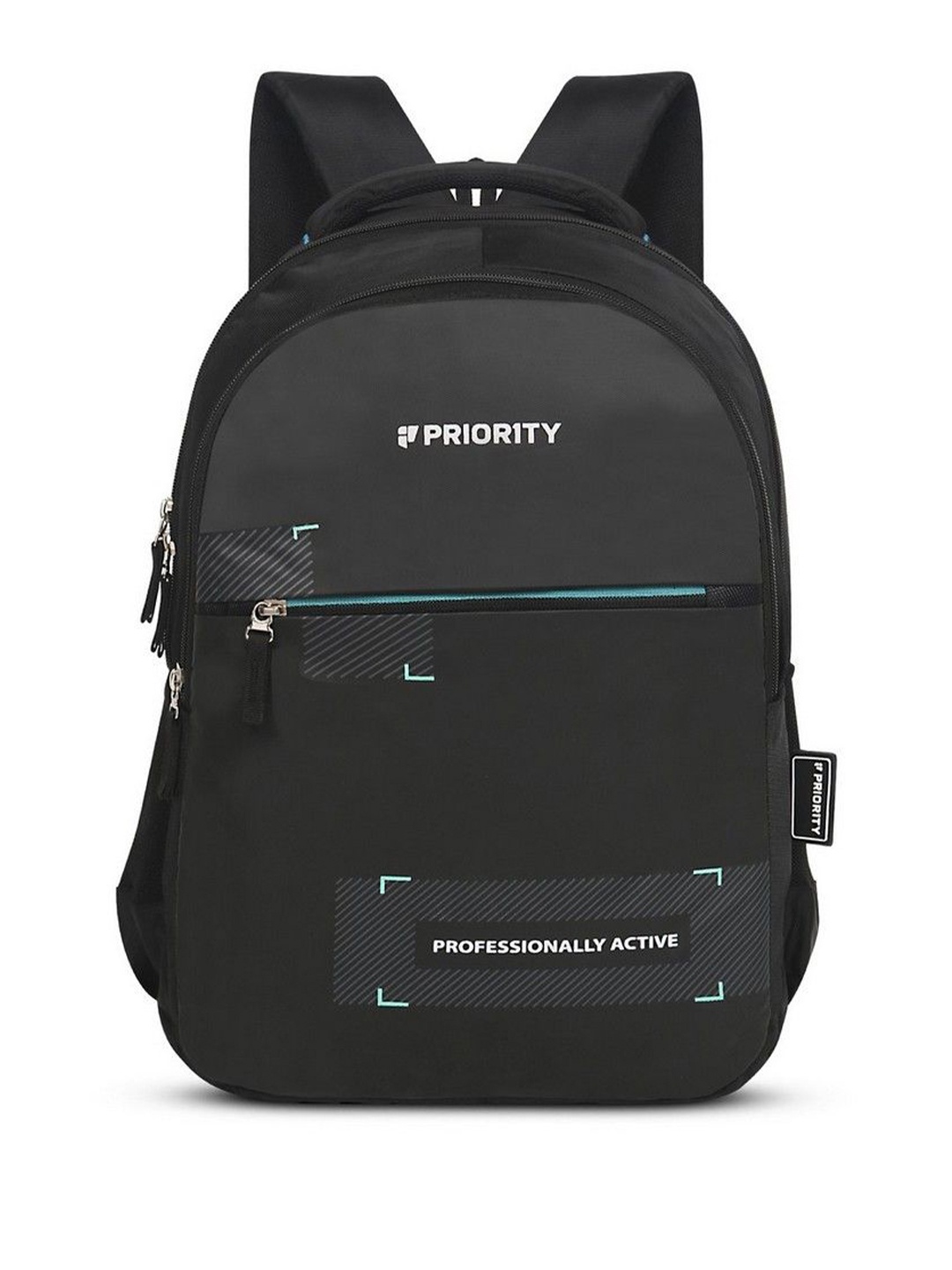 

Priority Unisex Laptop Backpack, Black
