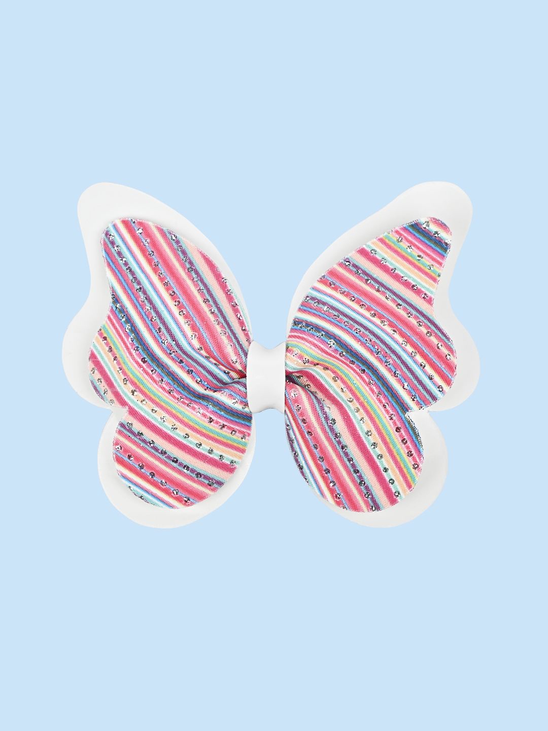 

Aye Candy Girls Embellished Alligator Hair Clip, White