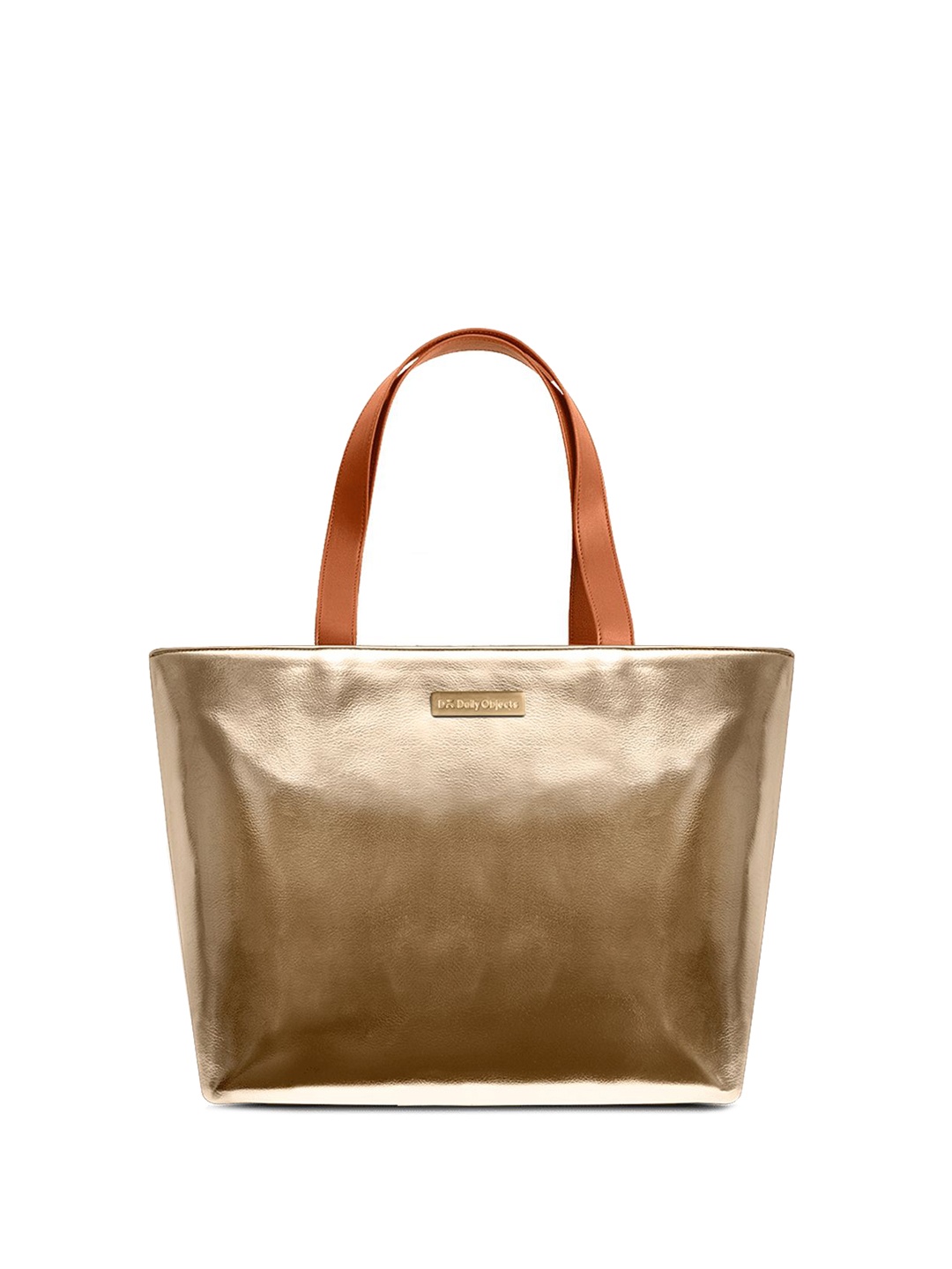 

DailyObjects PU Structured Shoulder Bag with Tasselled, Gold