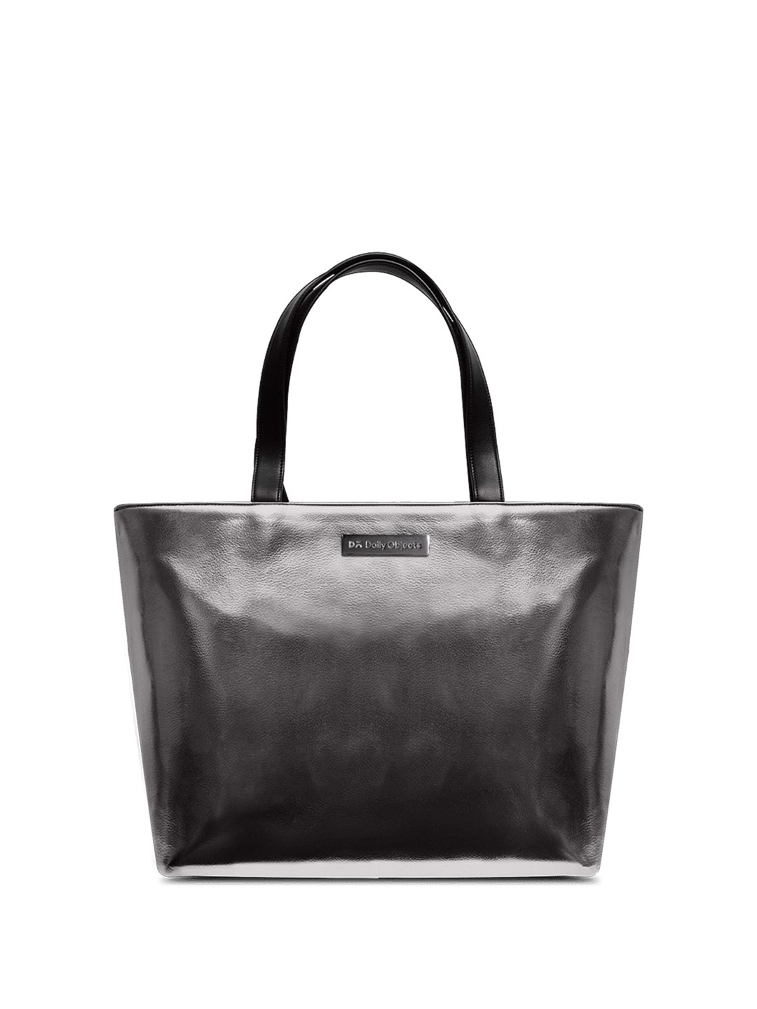 

DailyObjects PU Structured Handheld Bag with Tasselled, Metallic
