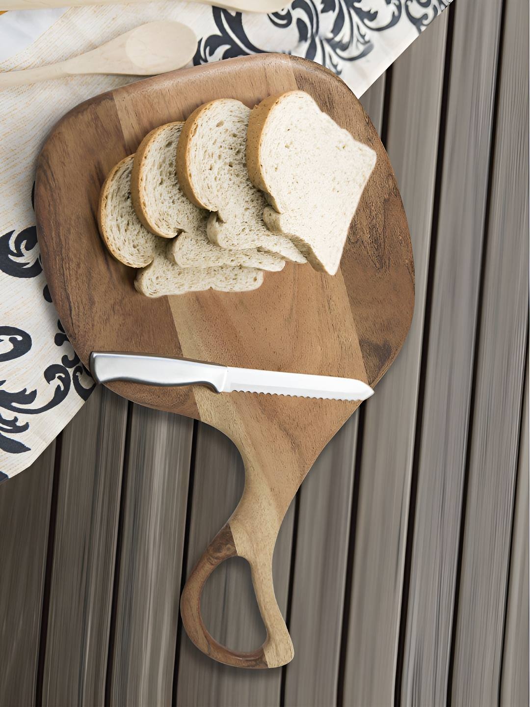 

Metalsmith Brown Colourblocked Chopping Board