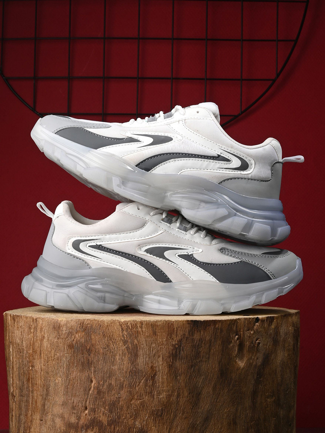

Killer Men Colourblocked Sneakers, Grey