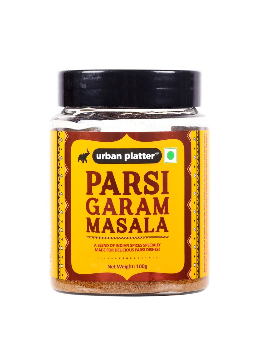 

URBAN PLATTER Parsi Garam Masala Stocks & Seasonings- 100g, Brown
