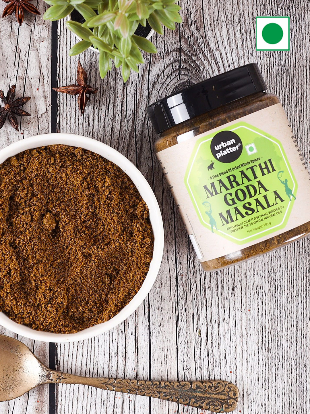 

URBAN PLATTER Marathi Goda Masala-150g, Brown