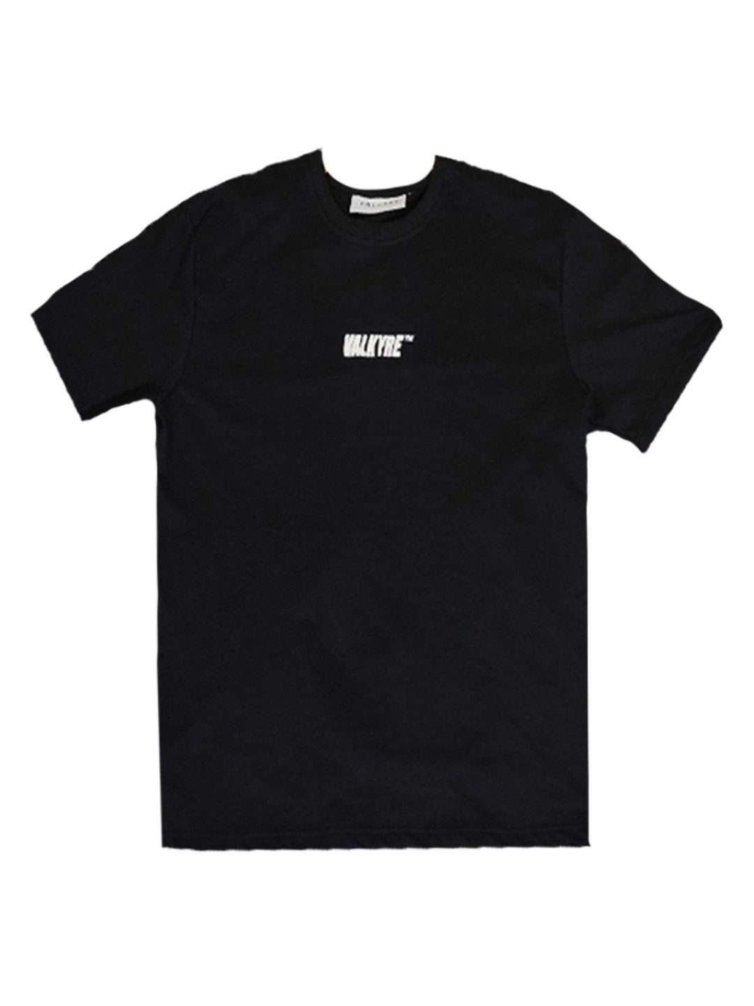 

VALKYRE Unisex Typography Printed Pockets T-shirt, Black