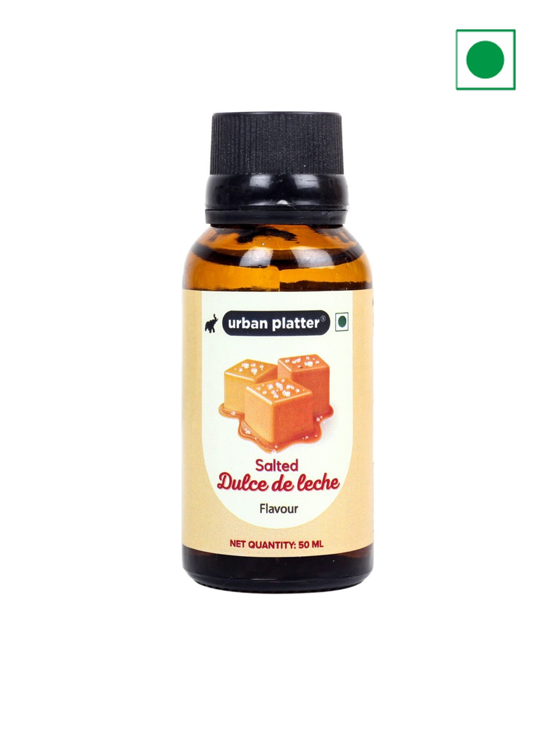 

URBAN PLATTER Salted Dulce de leche Flavour Essentials 50 ml, Orange