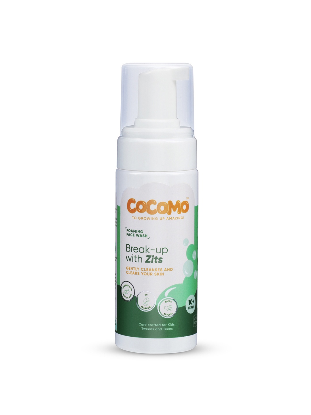 

COCOMO Break-Up With Zits Foaming Face Wash - 150ml, White