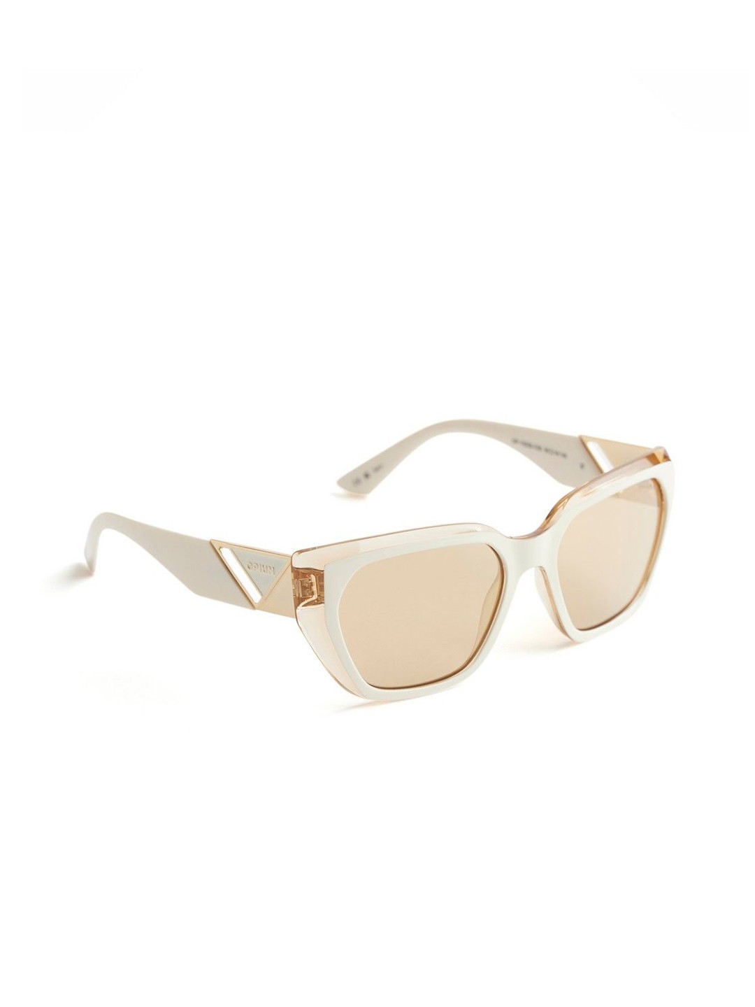 

OPIUM Women Oval Sunglasses with UV Protected Lens, Brown