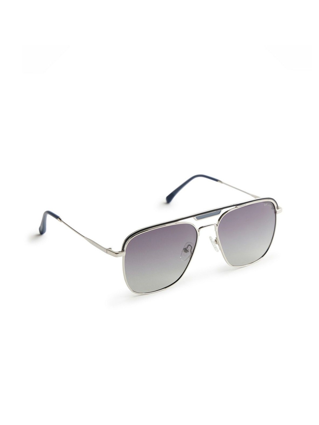 

OPIUM Men Aviator Sunglasses with Polarised and UV Protected Lens, Grey