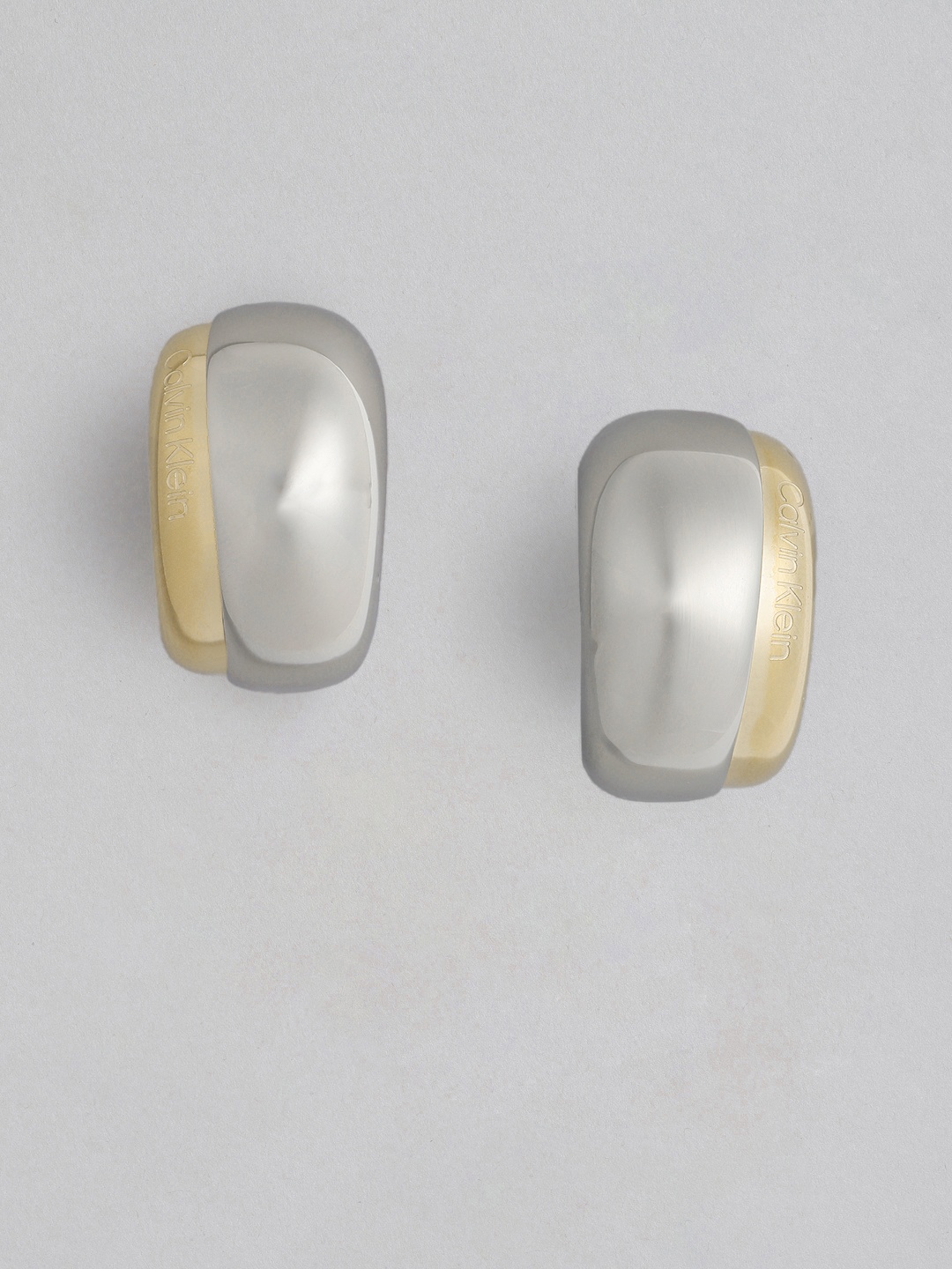 

Calvin Klein Refine Classic Half Hoop Earrings, Gold