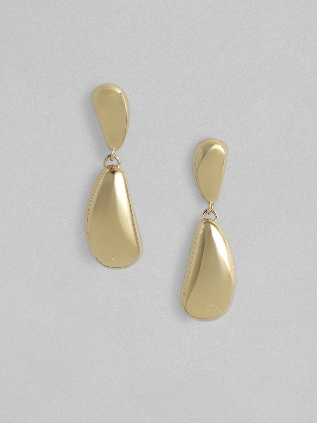 

Calvin Klein Radiant Classic Drop Earrings, Gold