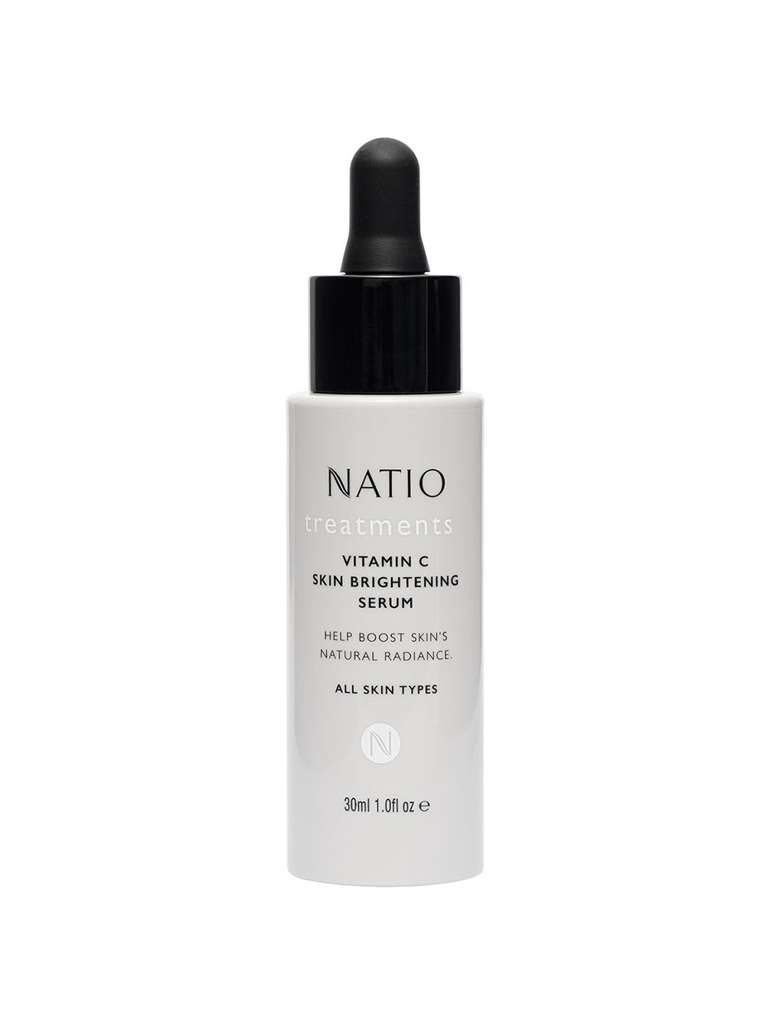 

Natio Treatments Vitamin C Skin Brightening Serum with Sunflower & Aloevera - 30 ml, Grey