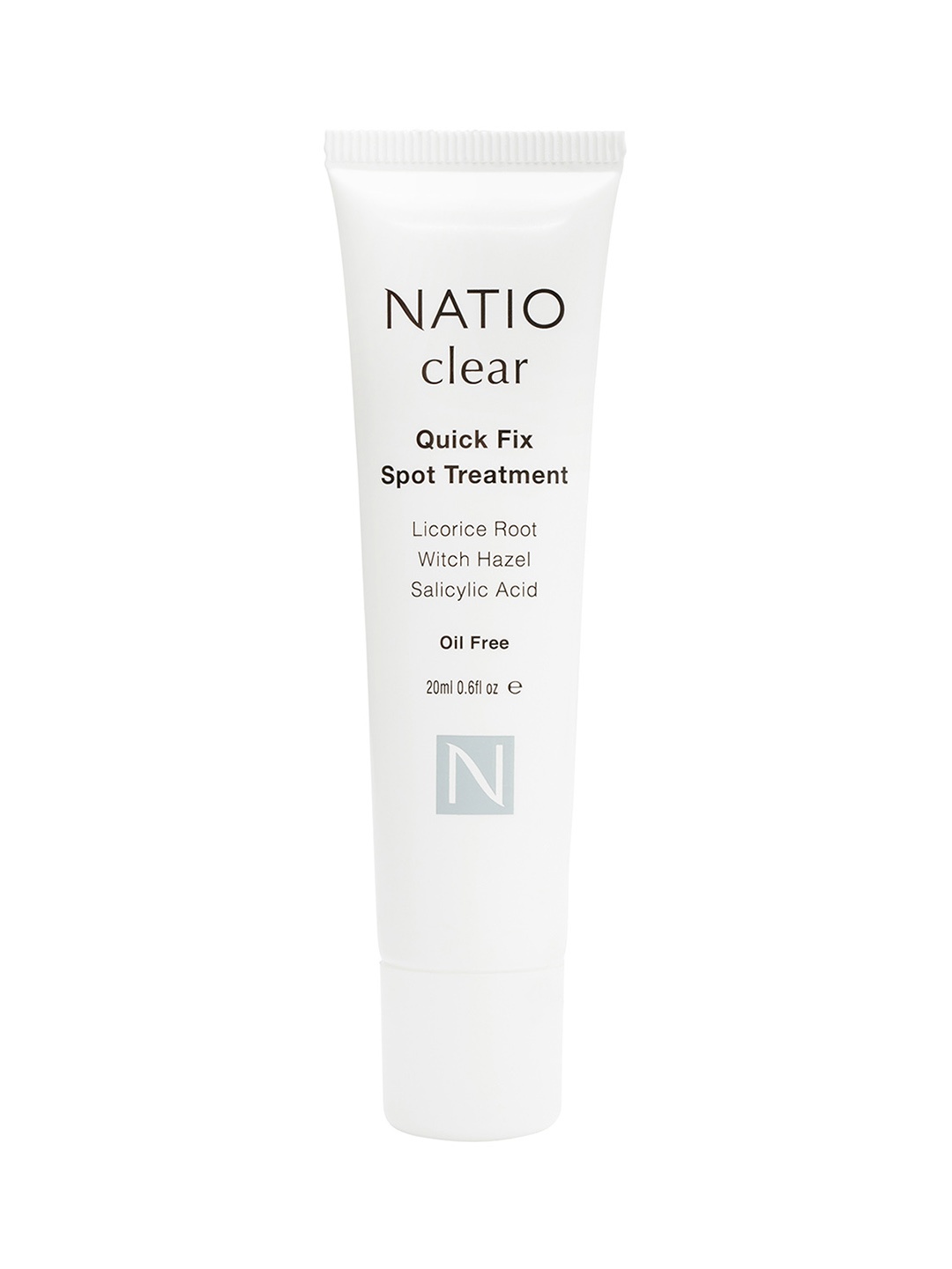 

Natio Clear Quick Fix Spot Treatment with Licorice & Witch Hazel - 20 ml, White