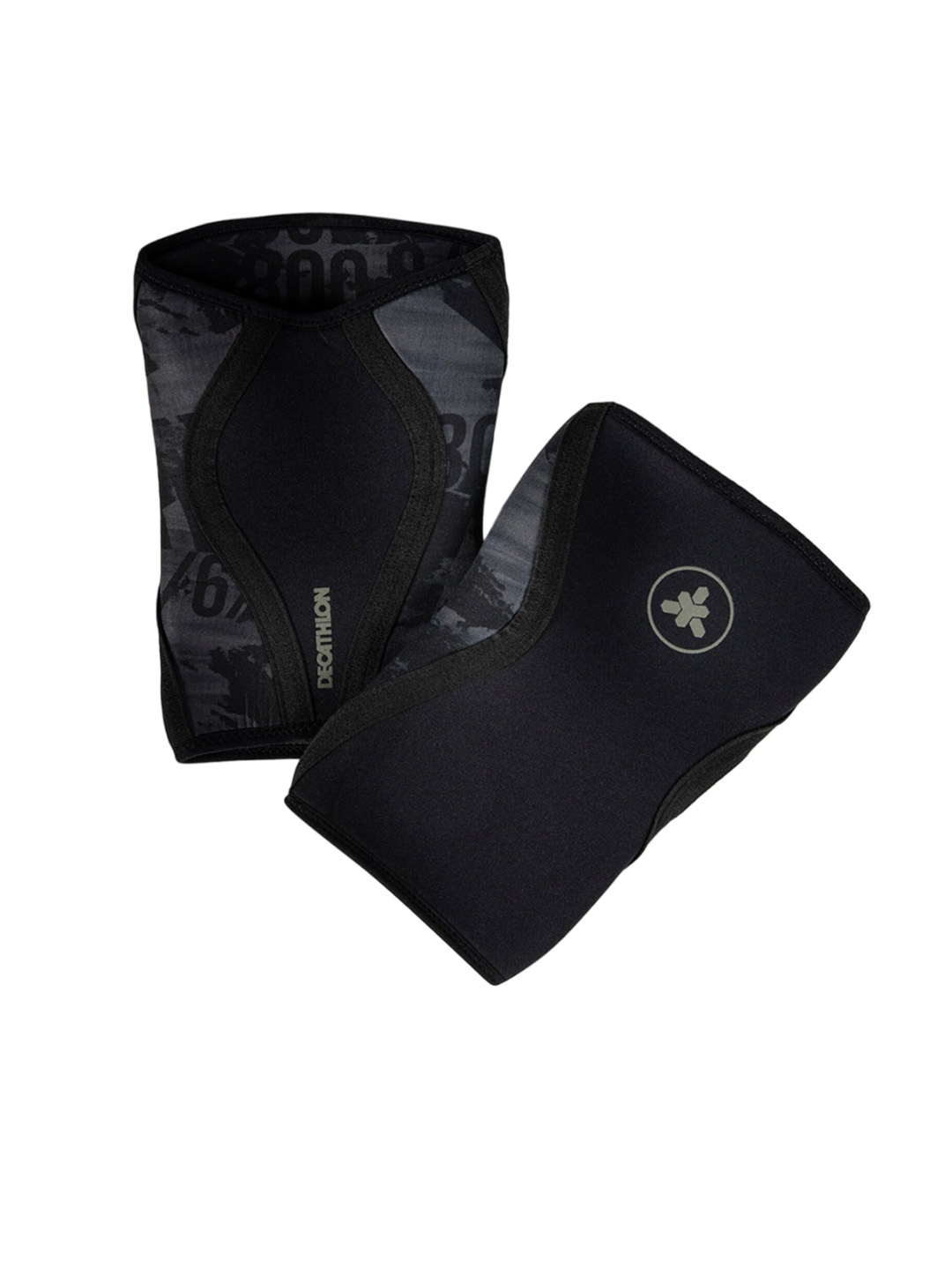 

Domyos By Decathlon Unisex Black Cross-Training Knee Brace