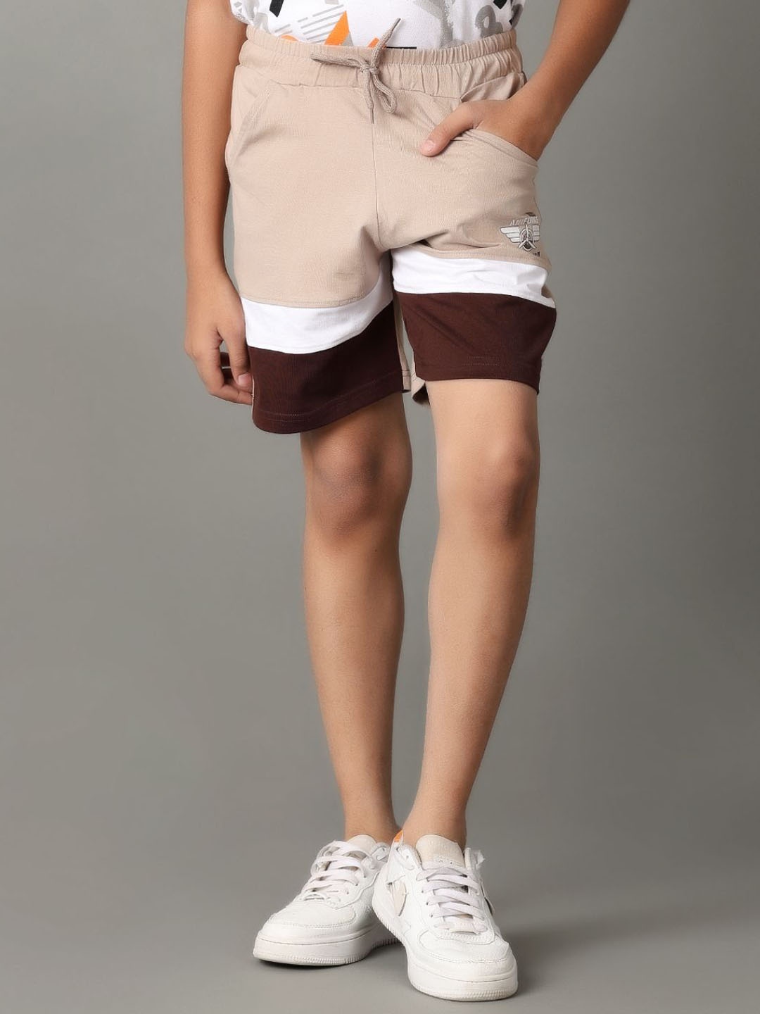 

V-Mart Boys Shorts, Brown