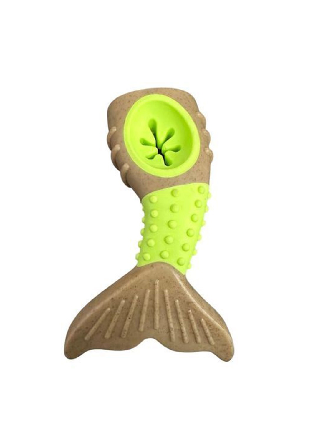 

Emily pets Fish Shape Chew Pet Toy, Green