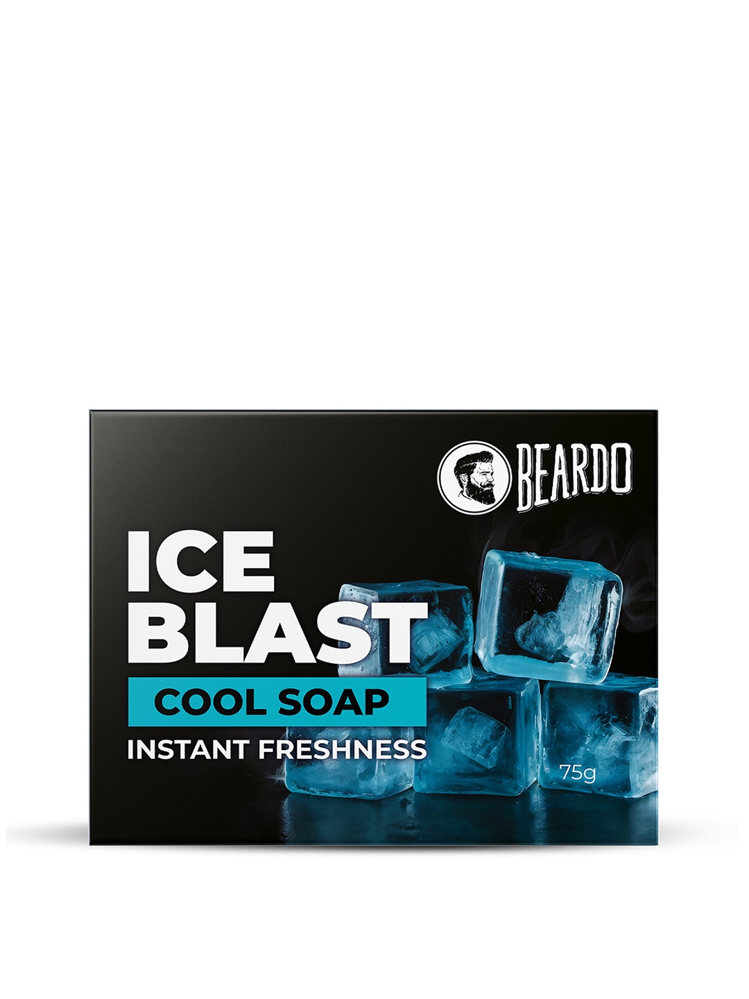 

BEARDO Men Ice Blast Instant Freshness Cool Soap - 75g, Blue