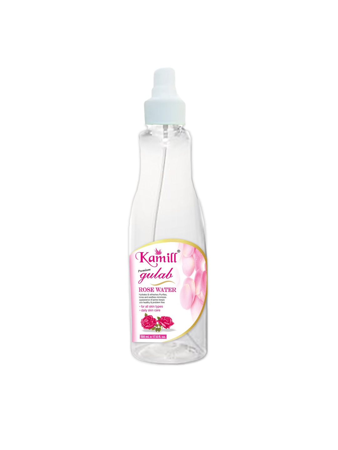 

KAMILL Gulab Rose Water - 500ml, Transparent
