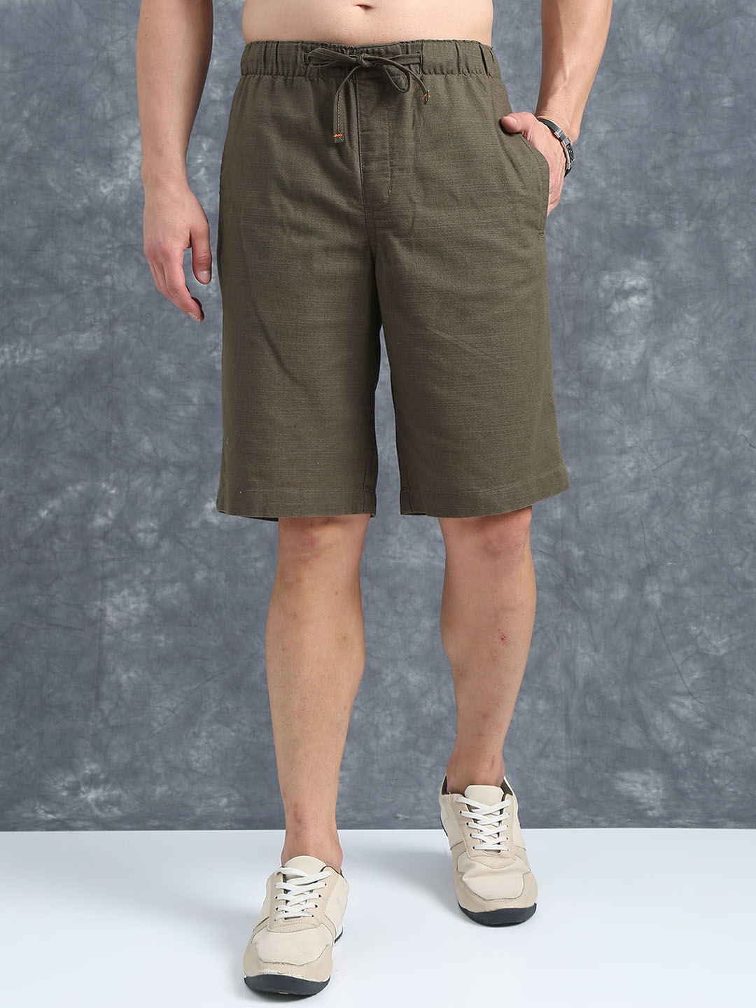 

The Roadster Lifestyle Co Relaxed Fit Shorts, Green