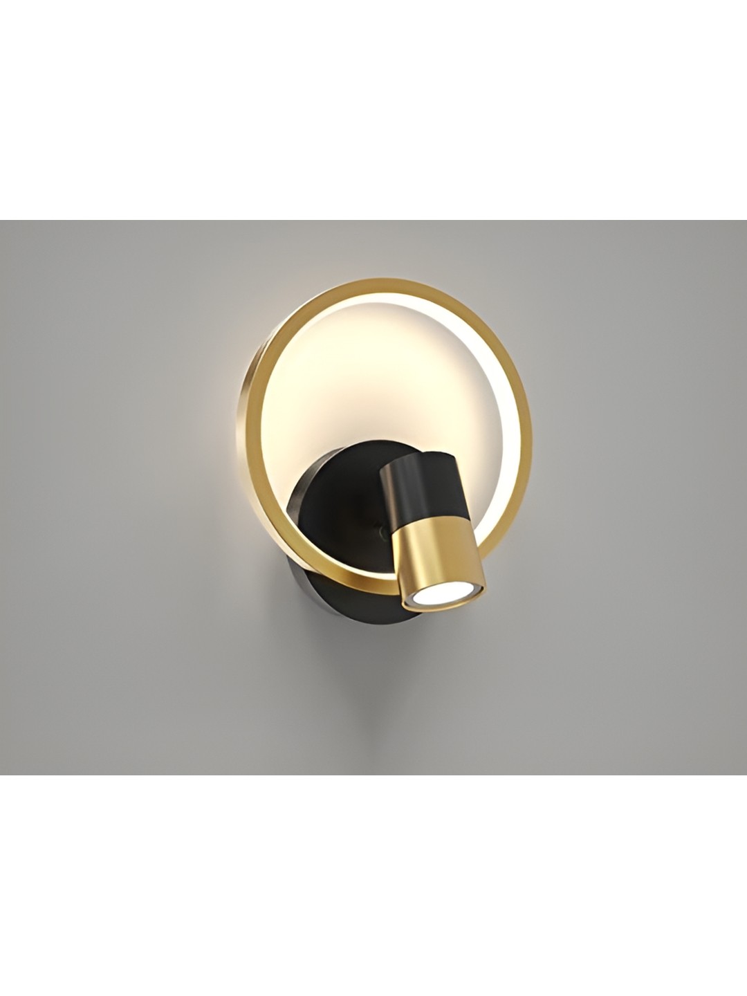 

Whiteray Black & White Acrylic Traditional Spherical Shaped Wall Lamp