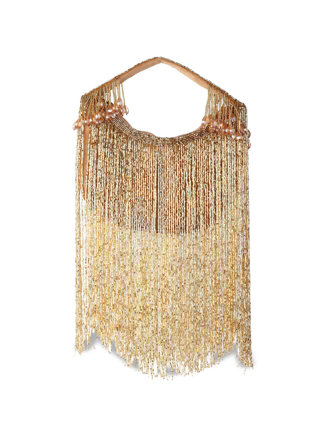 

ODETTE Structured Handheld Bag, Gold