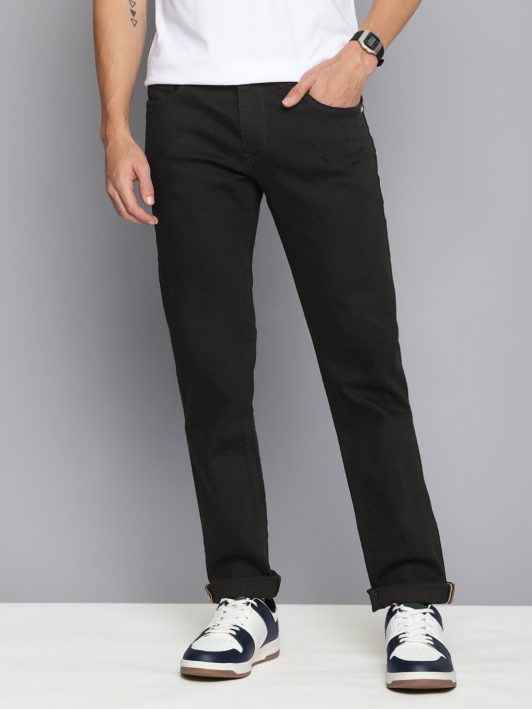 

Levis Men 511 Slim Fit Stretchable Jeans, Black