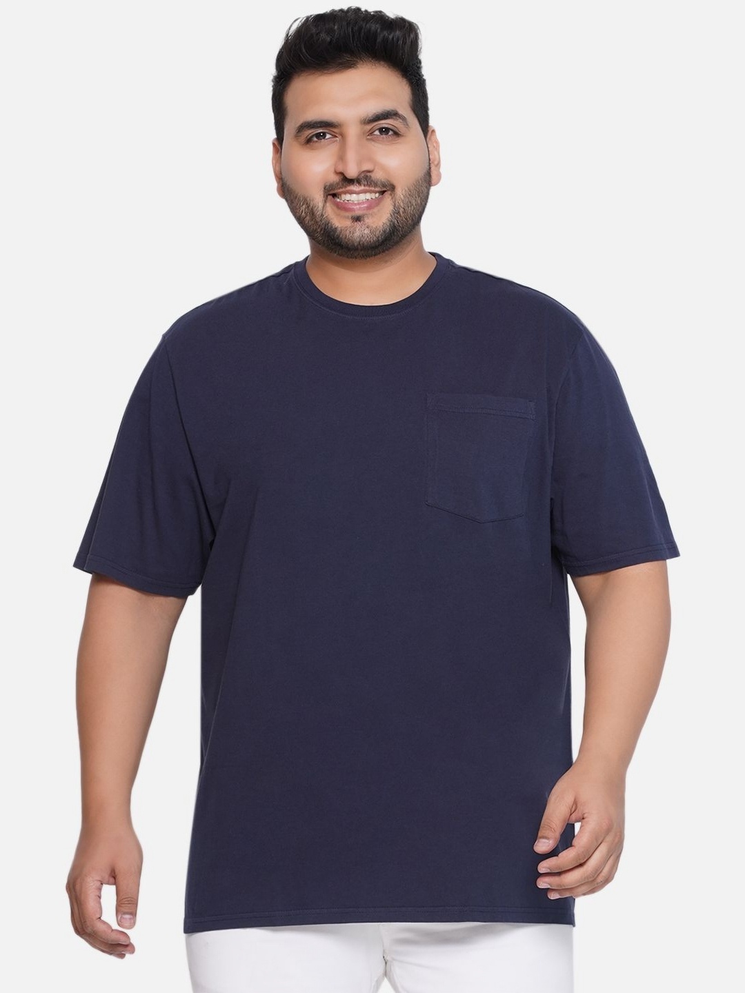 

Santonio Men Pockets T-shirt, Navy blue