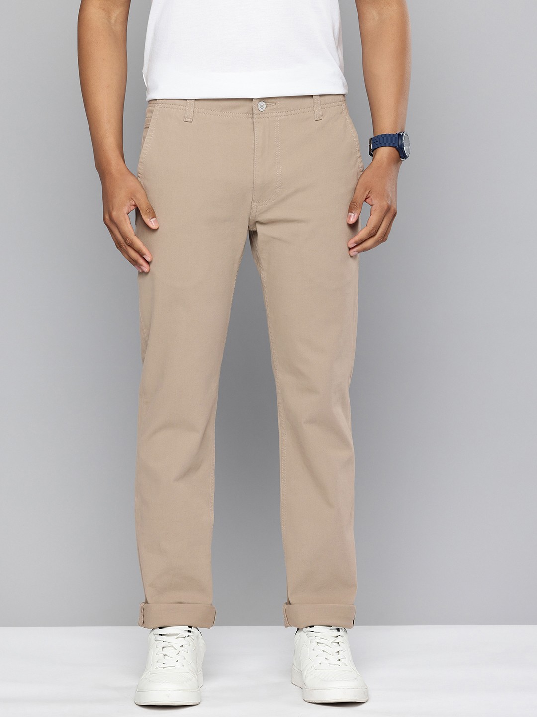 

Levis Men Slim Fit Chinos Trousers, Beige
