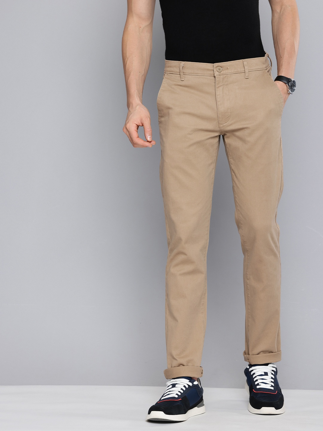 

Levis Men Slim Fit Chinos Trousers, Beige